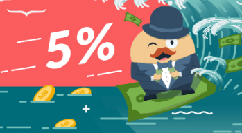5% cashback mr bet cashback