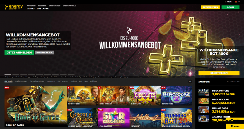 Energy casino energy casino webseite