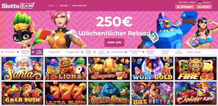 slottojam SlottoJAM Casino Erfahrungen